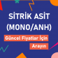 SİTRİK ASİT (MONO/ANH)